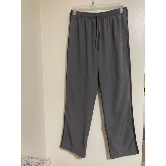Reebok Mens Large Gray Elastic Drawstring pants - Picture 1 of 5